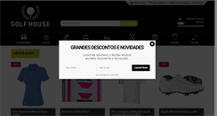 Desktop Screenshot of golfhouse.com.br