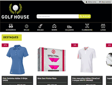 Tablet Screenshot of golfhouse.com.br